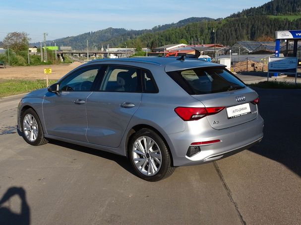 Audi A3 35 TFSI Sportback Advanced 110 kW image number 3