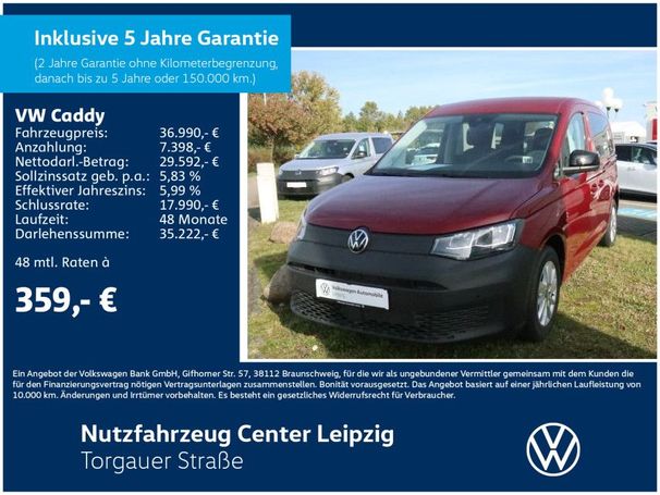 Volkswagen Caddy 2.0 TDI 75 kW image number 1