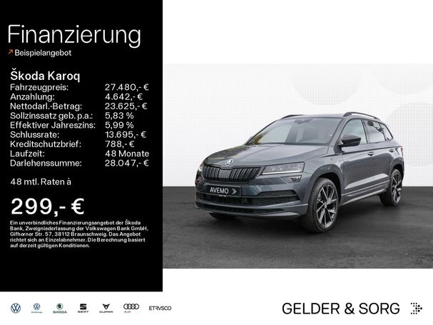 Skoda Karoq 2.0 TDI Sportline 110 kW image number 5