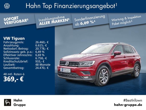 Volkswagen Tiguan 1.4 TSI DSG Sound 110 kW image number 4