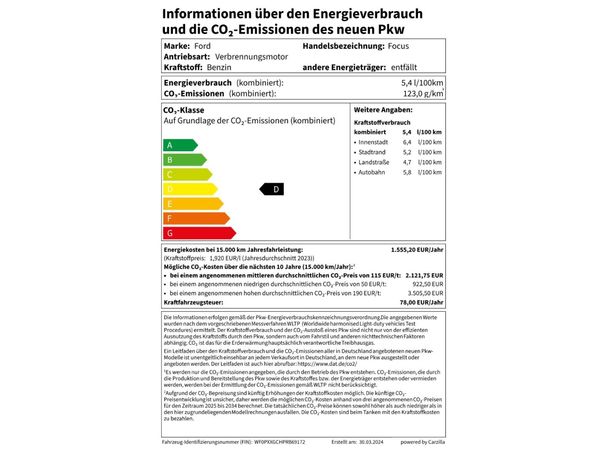 Ford Focus 1.0 ST-Line 92 kW image number 4