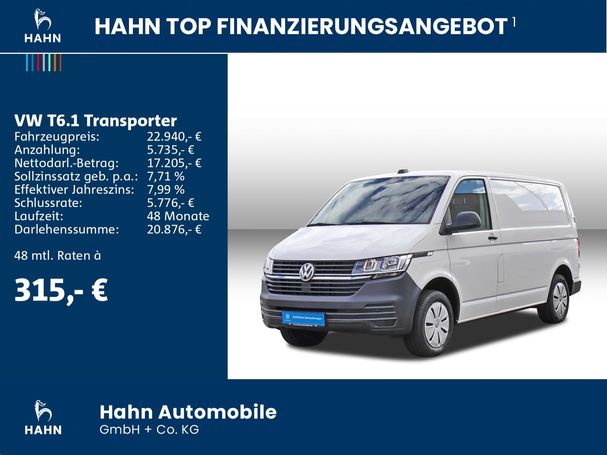 Volkswagen T6 Transporter T6 2.0 TDI EcoProfi 81 kW image number 4