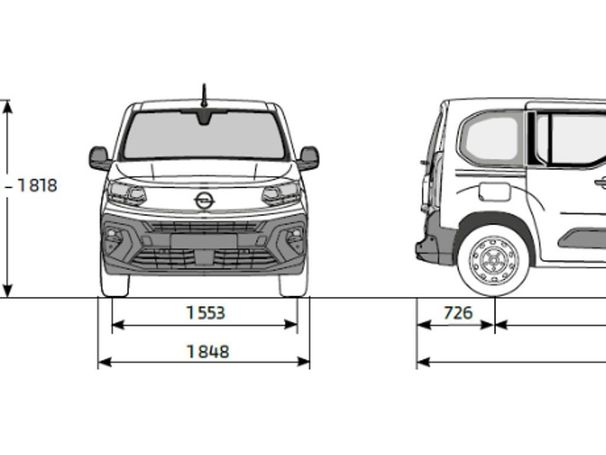 Opel Combo 1.5 CDTI L1H1 Elegance 96 kW image number 9