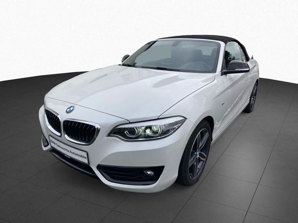 BMW 218d Cabrio Sport Line 110 kW image number 1