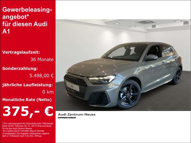 Audi A1 30 TFSI S tronic S-line Sportback 85 kW image number 1