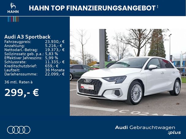 Audi A3 40 TFSIe Sportback Advanced 150 kW image number 4