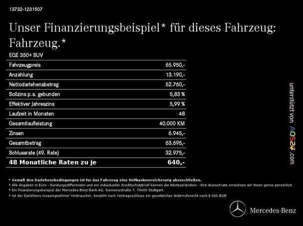 Mercedes-Benz EQE SUV 215 kW image number 13