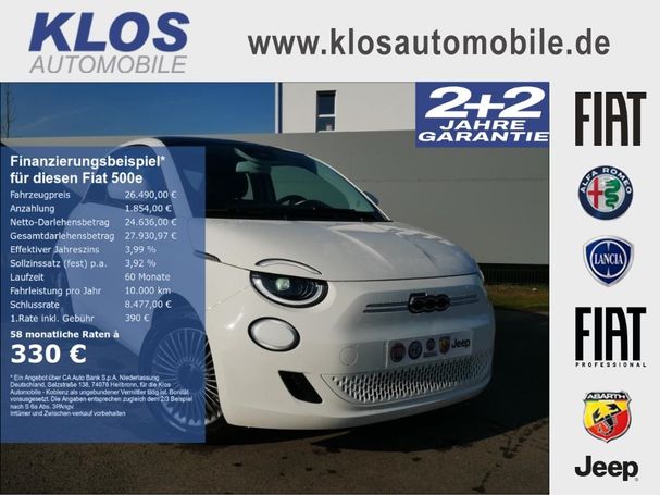 Fiat 500 e 42 kWh 87 kW image number 6