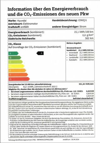 Hyundai Ioniq 6 77 kWh 239 kW image number 5