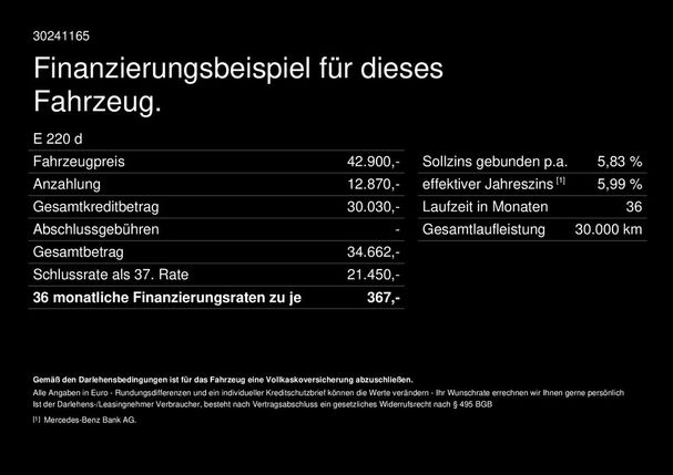 Mercedes-Benz E 220 d 143 kW image number 18