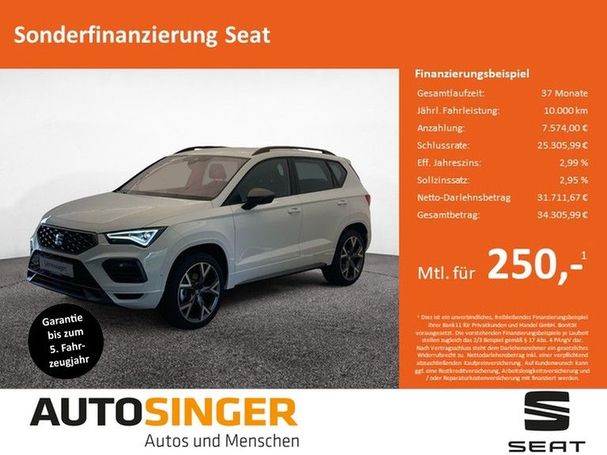 Seat Ateca 2.0 TDI DSG FR 110 kW image number 5