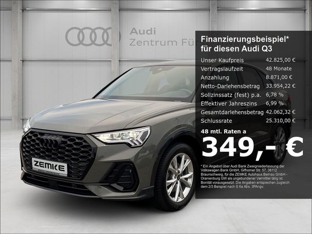 Audi Q3 35 TFSI S tronic S-line Sportback 110 kW image number 2