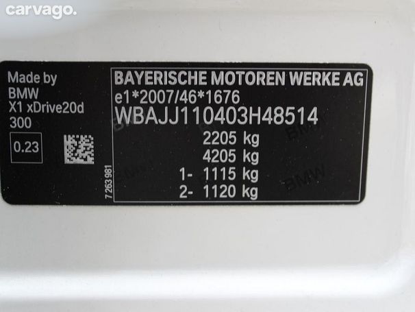 BMW X1 20d xDrive 140 kW image number 22