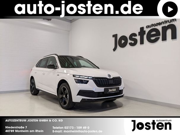 Skoda Kamiq 1.0 TSI Monte Carlo DSG 81 kW image number 1