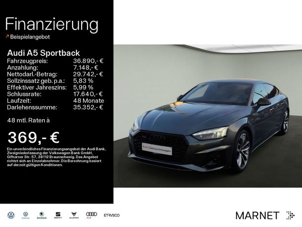 Audi A5 40 TFSI quattro S-line Sportback 150 kW image number 5