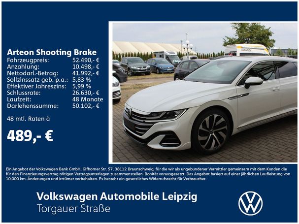 Volkswagen Arteon 2.0 TDI DSG Shooting Brake 147 kW image number 2