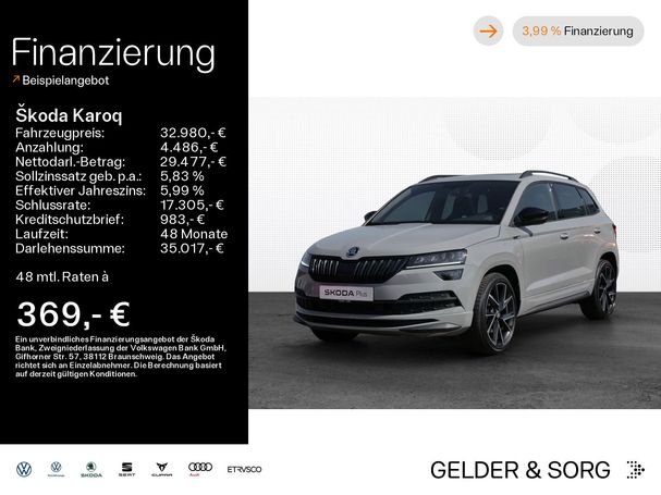 Skoda Karoq 2.0 TSI 4x4 DSG Sportline 140 kW image number 6