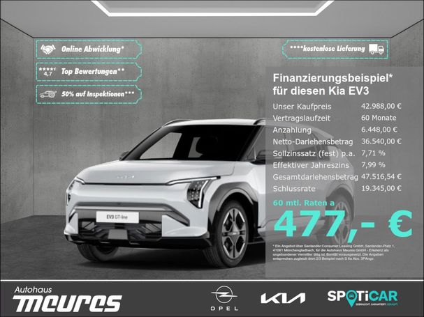 Kia EV3 kWh GT-Line 150 kW image number 1