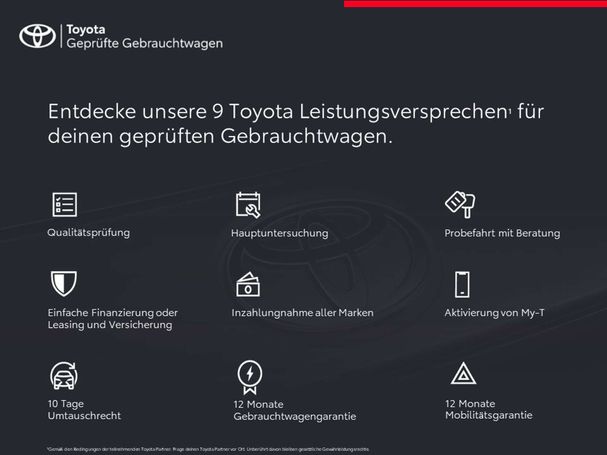 Toyota Yaris Cross Hybrid Team Deutschland 85 kW image number 11