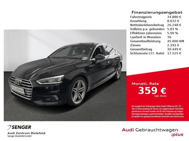 Audi A5 45 TDI quattro S-line Sport Sportback 170 kW image number 1