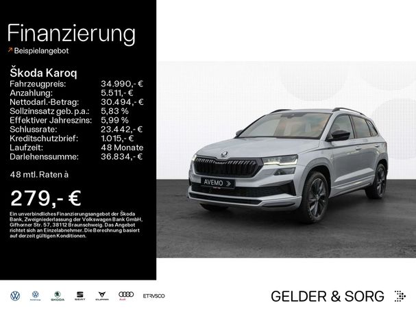 Skoda Karoq 2.0 TSI Sportline 140 kW image number 5