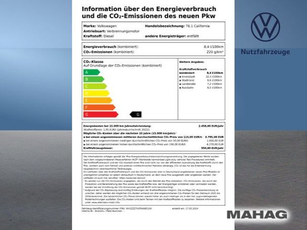 Volkswagen T6 California 4Motion 110 kW image number 7