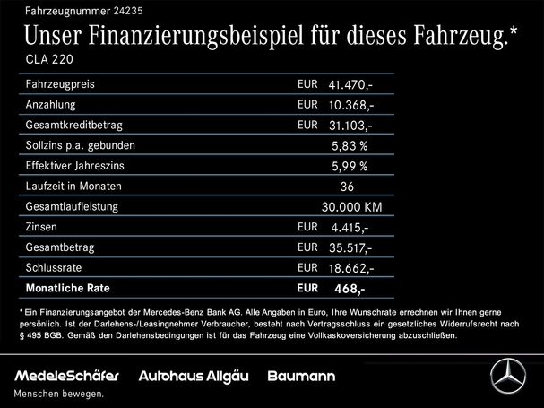 Mercedes-Benz CLA 220 140 kW image number 15