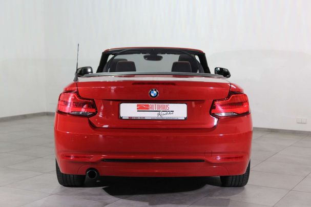 BMW 218i Cabrio Sport Line 100 kW image number 10