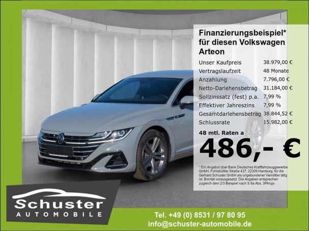 Volkswagen Arteon 2.0 TSI R-Line 140 kW image number 5