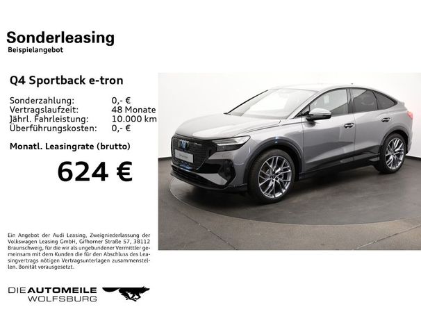 Audi Q4 40 e-tron S-line Sportback 150 kW image number 5