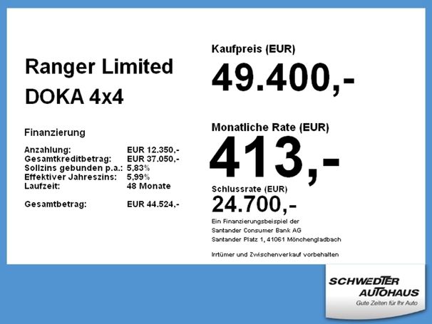 Ford Ranger Limited 4x4 125 kW image number 5