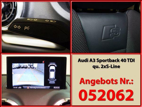 Audi A3 40 TDI S-line Sportback 135 kW image number 15