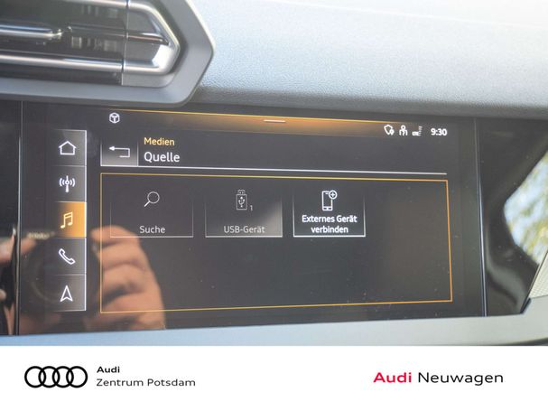 Audi A3 35 TFSI Sportback Advanced 110 kW image number 9