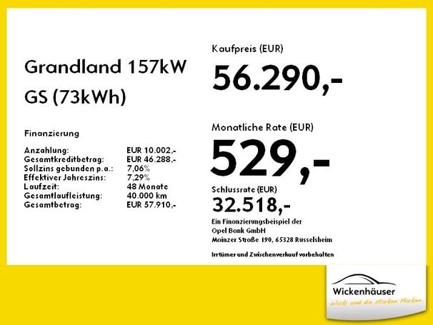 Opel Grandland Electric GS 157 kW image number 4