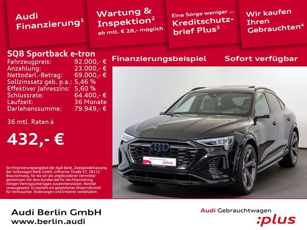 Audi SQ8 e-tron Sportback 370 kW image number 4