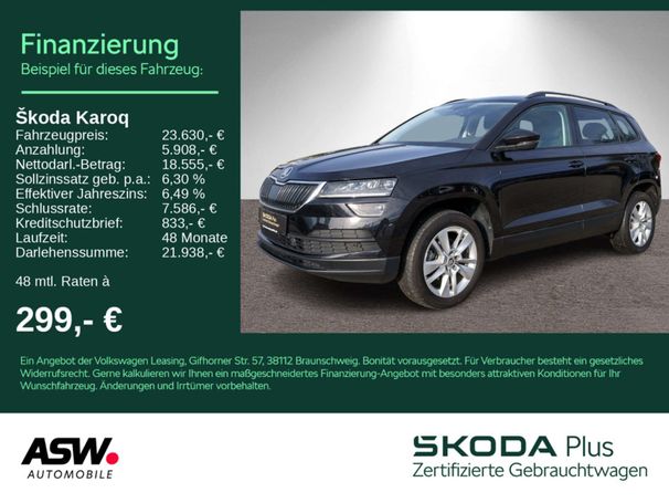 Skoda Karoq 1.5 TSI DSG Ambition 110 kW image number 5