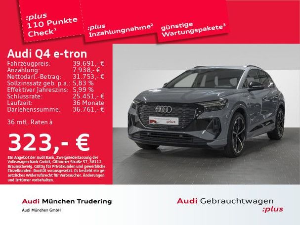 Audi Q4 40 e-tron S-line 150 kW image number 1