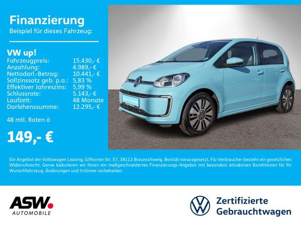 Volkswagen up! 60 kW image number 8