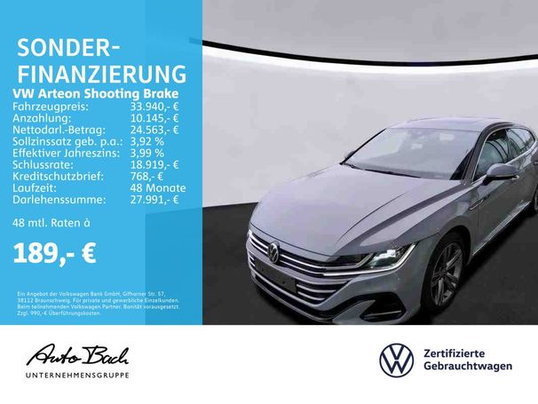 Volkswagen Arteon Shooting Brake 2.0 TSI R-Line DSG 140 kW image number 4