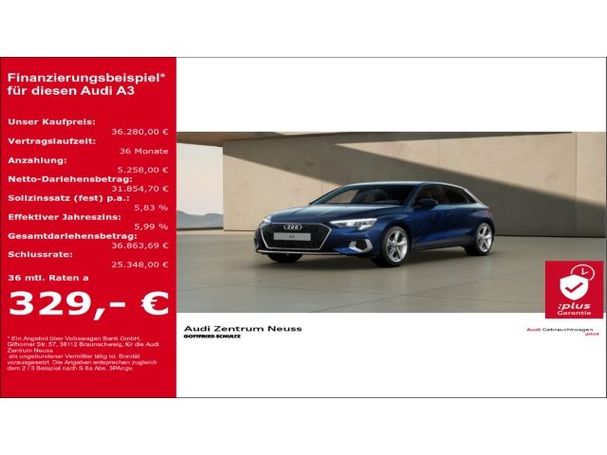 Audi A3 35 TFSI Sportback Advanced 110 kW image number 6