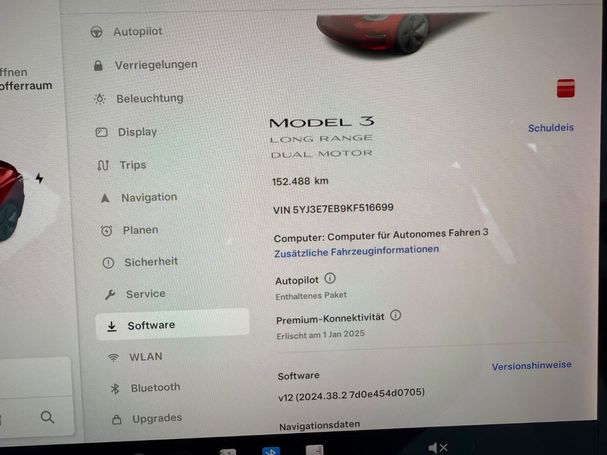 Tesla Model 3 Long Range AWD 340 kW image number 16