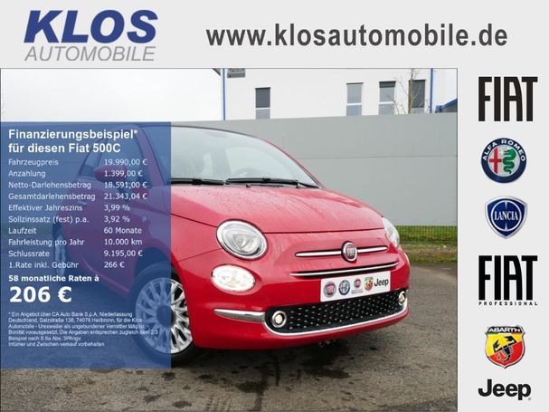 Fiat 500C 1.0 51 kW image number 5