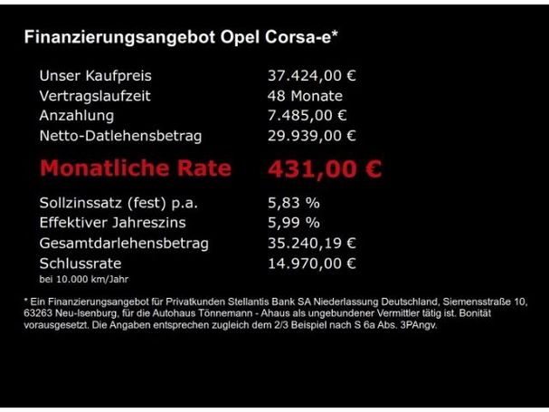 Opel Corsa e 51 kWh 115 kW image number 5