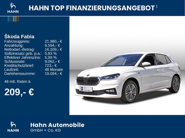 Skoda Fabia 1.0 TSI 70 kW image number 4