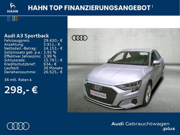 Audi A3 30 TDI Sportback 85 kW image number 2