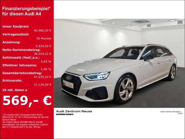 Audi A4 40 TDI S-line Avant 150 kW image number 2