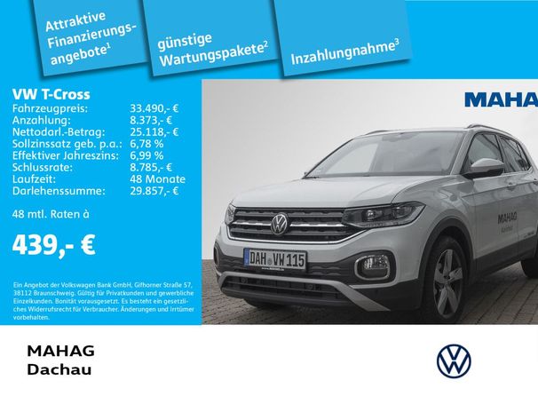 Volkswagen T-Cross 1.0 TSI Style 81 kW image number 5