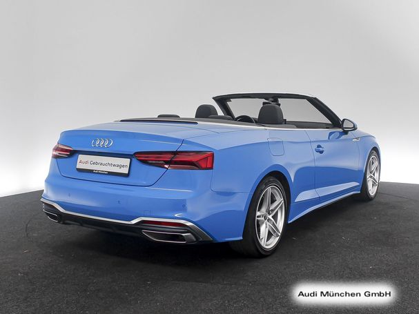 Audi A5 35 TFSI S tronic S-line Cabrio 110 kW image number 5