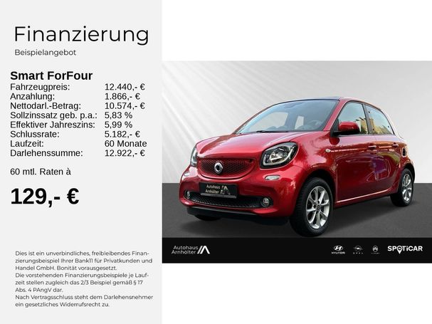 Smart ForFour 66 kW image number 5