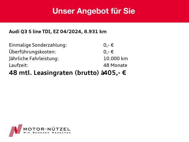 Audi Q3 35 TDI S-line 110 kW image number 7